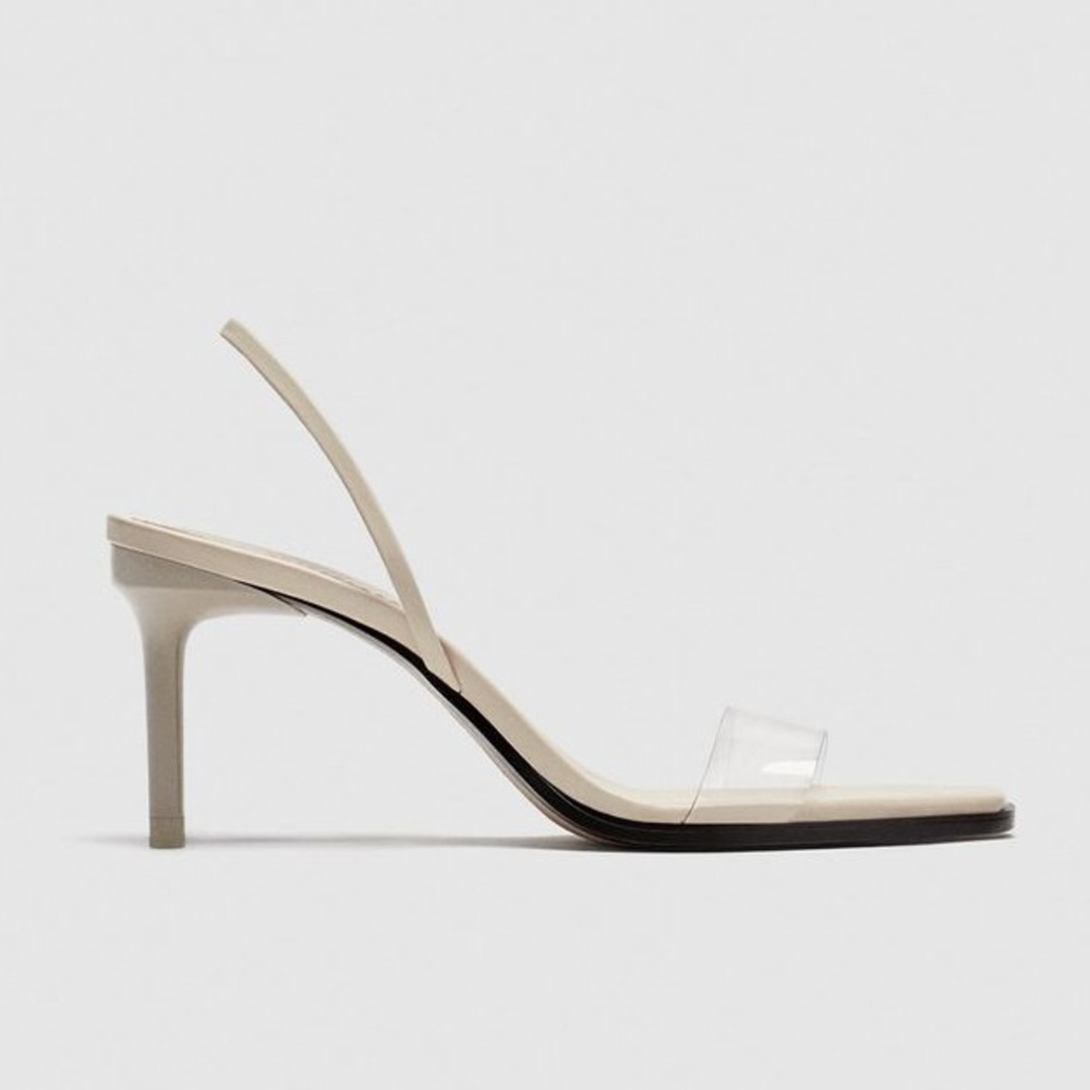 Zara Clear Heels
